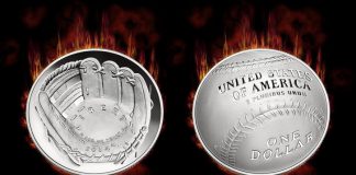 Curved Baseball Coins Selling Fast, Collectors Voice Frustration 2014 $1 National Baseball Hall of Fame Commemorative Silver Coins