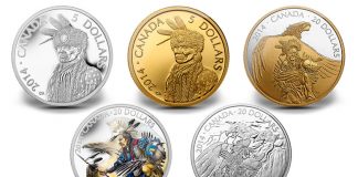 Legend of Nanaboozhoo Portrayed on Canadian Coins 2014 Legend of Nanaboozhoo Canadian Coins