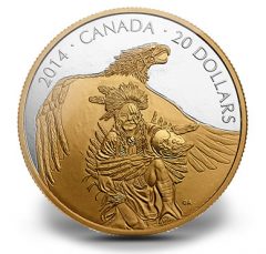 2014 Nanaboozhoo and the Thunderbird Silver Coin