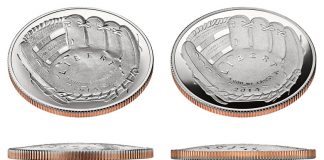 US Mint Sales of Baseball Coins as of April 13, 2014 2014 National Baseball Hall of Fame Clad Half-Dollars