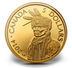 2014 Portrait of Nanaboozhoo Pure Gold Coin