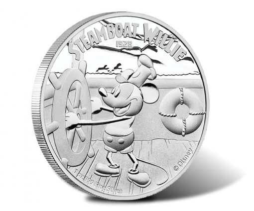2014 Steamboat Willie Silver Coin