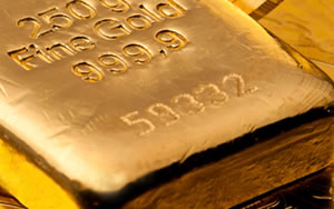 250 g Fine Gold Bar