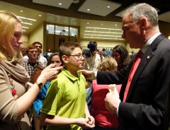 Senator Kaine, Aiden Brune