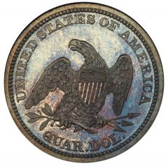 1864 25C PCGS PR67 - Reverse