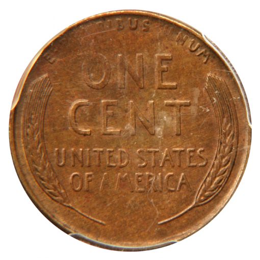 1943 1C Bronze PCGS AU55 CAC - Reverse