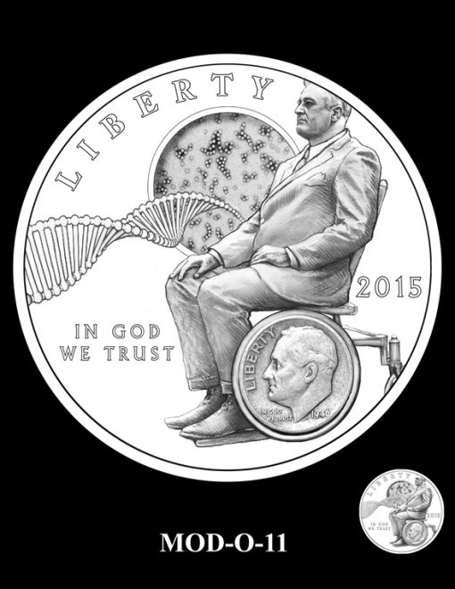 2015 March of Dimes Commemorative Coin Design Candidate MOD-O-11