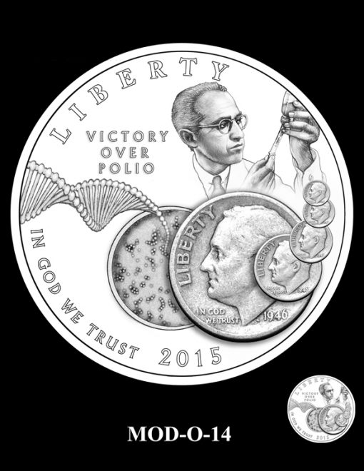 2015 March of Dimes Commemorative Coin Design Candidate MOD-O-14