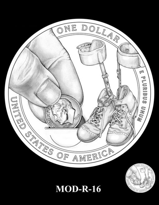 2015 March of Dimes Commemorative Coin Design Candidate MOD-R-16