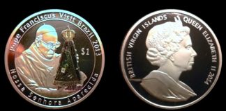 Fake Coin in Circulation, Warns BVI Government Fake 2014 $1 BVI Coin