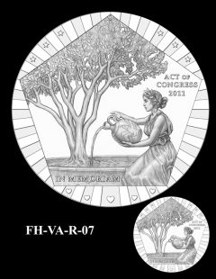 Fallen Heroes Pentagon Memorial Medal Design Candidate FH-VA-R-07
