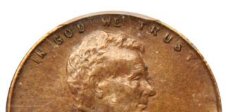 Legend-Morphy Rare Coin Regency Auction VII Realizes $1.6M Lot 12 - 1C 1943 BRONZE MINT ERROR PCGS AU55 CAC