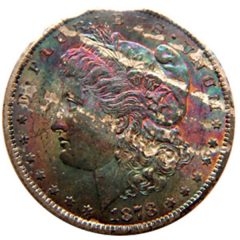 Lot 276 - $1 1878-CC GSA FLAT PACK RAW