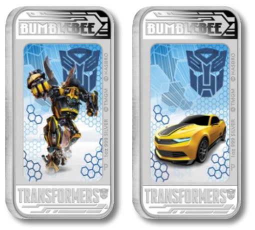 2014 Bumblebee Transformers 4 Lenticular Coin