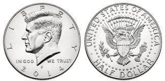 2014 50th Anniversary Kennedy Sets are $9.95 and $99.95 2014 Kennedy Half-Dollar