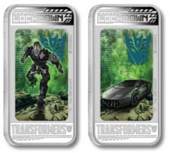 2014 Lockdown Transformers 4 Lenticular Coin