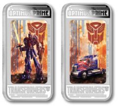 2014 Optimus Prime Transformers 4 Lenticular Coin