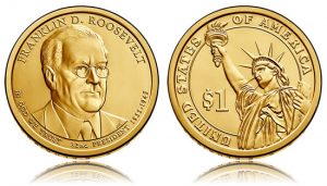 Franklin D. Roosevelt Presidential $1 Coin