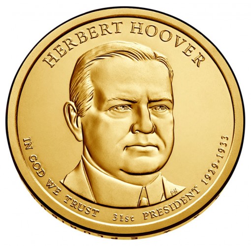 Herbert Hoover Presidential $1 Coin