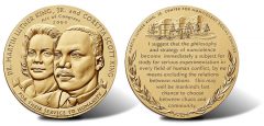 Martin Luther King, Jr. and Coretta Scott King Bronze Medal
