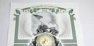 2014 Marines Intaglio Print from Defenders of Freedom Series Photo 2014 Marines Intaglio Print from Defenders of Freedom Series