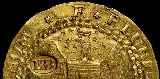 Rare 1787 Brasher Doubloon at ANA World’s Fair of Money 1787 Brasher Doubloon