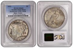 1922 Peace Dollar 3200 J-2020 PCGS MS65