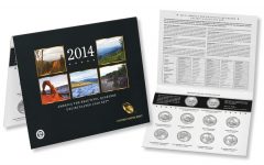 2014 America the Beautiful Quarters Uncirculated Set