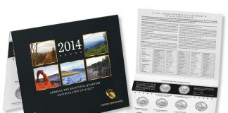 2014 ATB Quarters Uncirculated Set Features 10 Coins for $12.95 2014 America the Beautiful Quarters Uncirculated Set