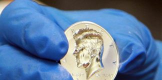 Photos of 2014-W Reverse Proof Kennedy Half-Dollar Silver Coins