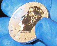 2014-W Reverse Proof 50th Anniversary Kennedy Half-Dollar Silver Coin - Obverse, Photo 6