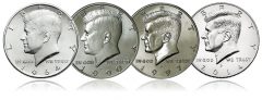 Changes in Design of Kennedy Half-Dollars