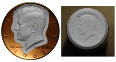Galvano Bronze and the original 1964 die