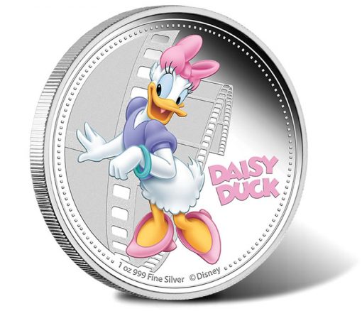 2014 Daisy Duck Silver Coin
