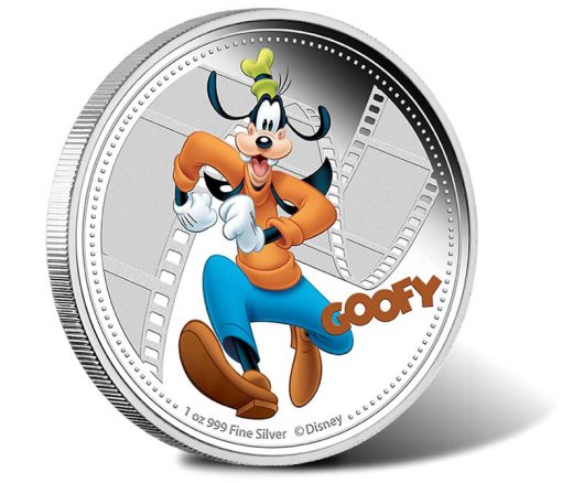 2014 Goofy Silver Coin