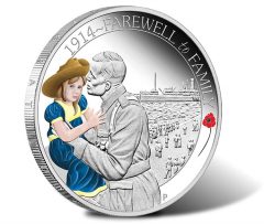 ANZAC Spirit 2014 Farewell to Family Silver Proof Coin