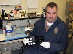 Dennis Flaherty, Die Finishing Specialist at the West Point Mint