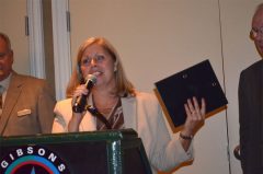 Kathy McFadden Accepts for Diane Piret