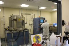 Michael Gadwah, Physical Vapor Deposition Machine at West Point