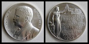 Silver Theodore Roosevelt Presidential Medal