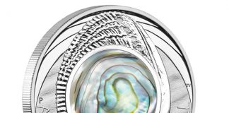 2014 Australian Gold, Silver and Bronze Coins for September 2014 Australian Abalone Shell Silver Proof Coin