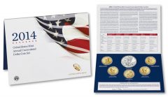 2014 United States Mint Annual Uncirculated Dollar Coin Set