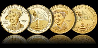 2014 Eleanor Roosevelt First Spouse Gold Coins Available 2014-W $10 Proof Eleanor First Spouse Gold Coins (Proof and Uncirculated)