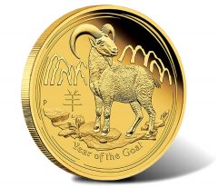 2015 Year of the Goat Gold Proof Coin