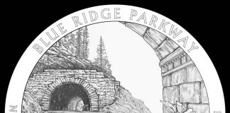 2015 America the Beautiful Quarters and Coin Design Images Blue Ridge Parkway Quarter and Coin Design