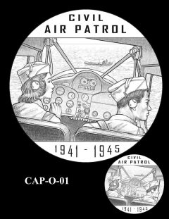 Congressional Gold Medal Design Candidate - CAP-O-01