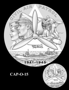 Congressional Gold Medal Design Candidate - CAP-O-15