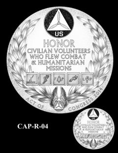 Congressional Gold Medal Design Candidate - CAP-R-04