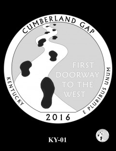 Cumberland Gap National Historical Park Quarter and Coin Design Candidate - KY-01