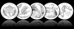 Designs for 2015 America the Beautiful Quarters and ATB Five Ounce Silver Coins